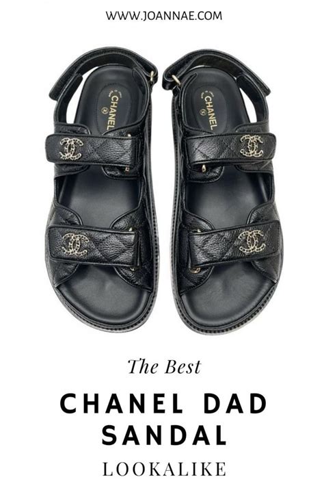 chanel dupe sandals|Chanel dad sandal dupes.